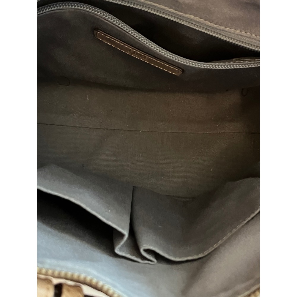 Frye Melissa Satchel Tan Leather Crossbody‎ Handbag Brown Vintage Style - Picture 8 of 8